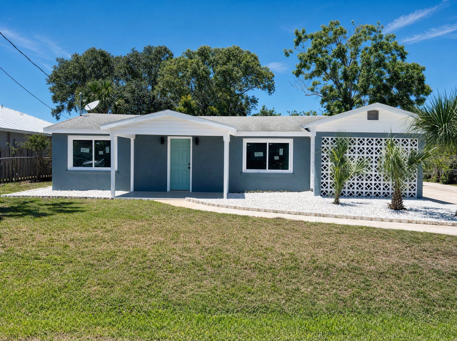 Full home renovation of a mid-century Florida home by Four Piers